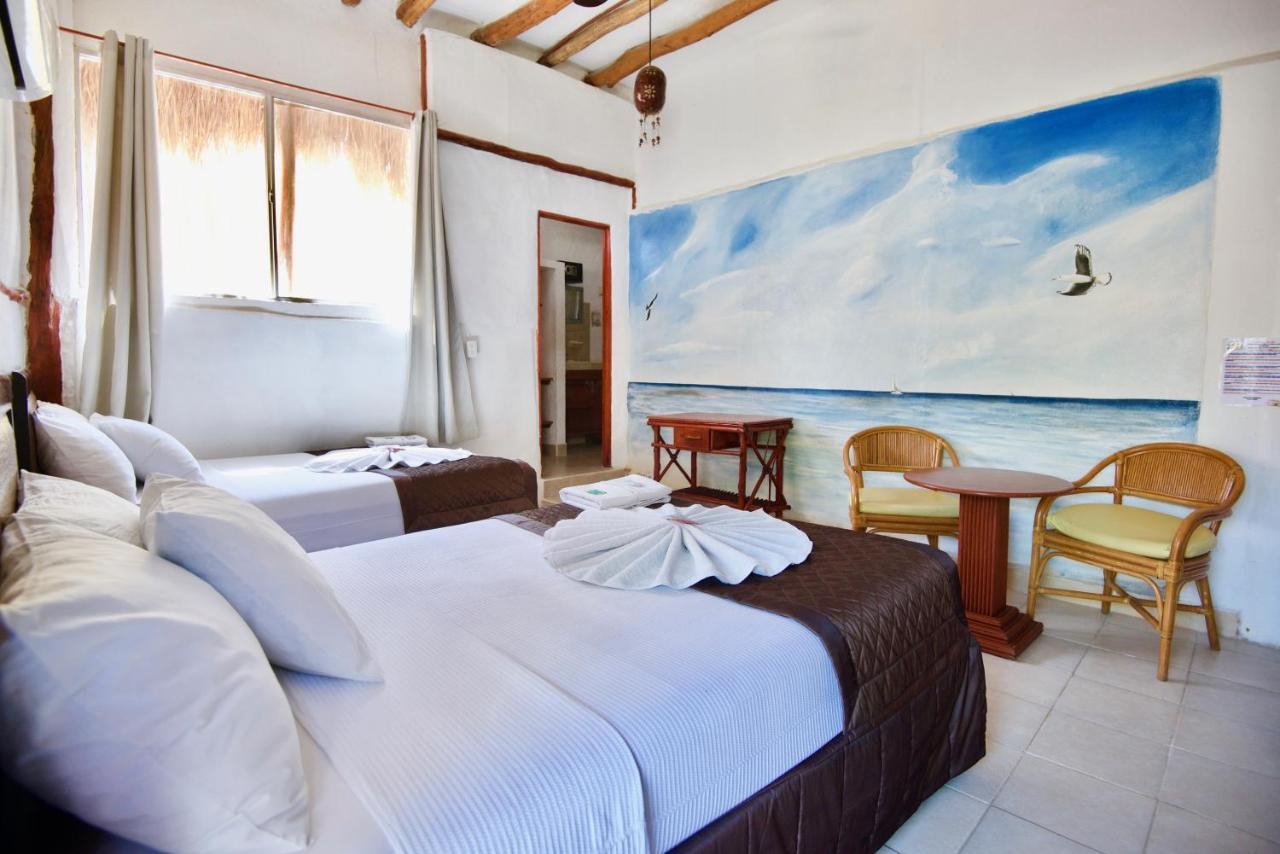 Golden Paradise Hostel Isla Holbox Kültér fotó